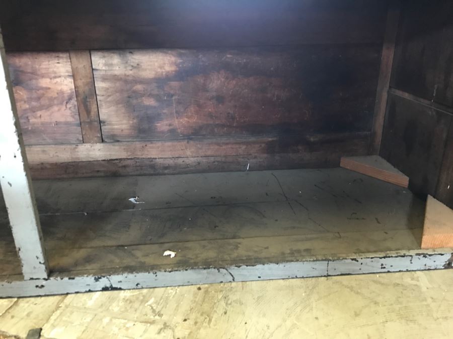 Vintage Shabby Chic Cabinet Counter Table [Photo 13]