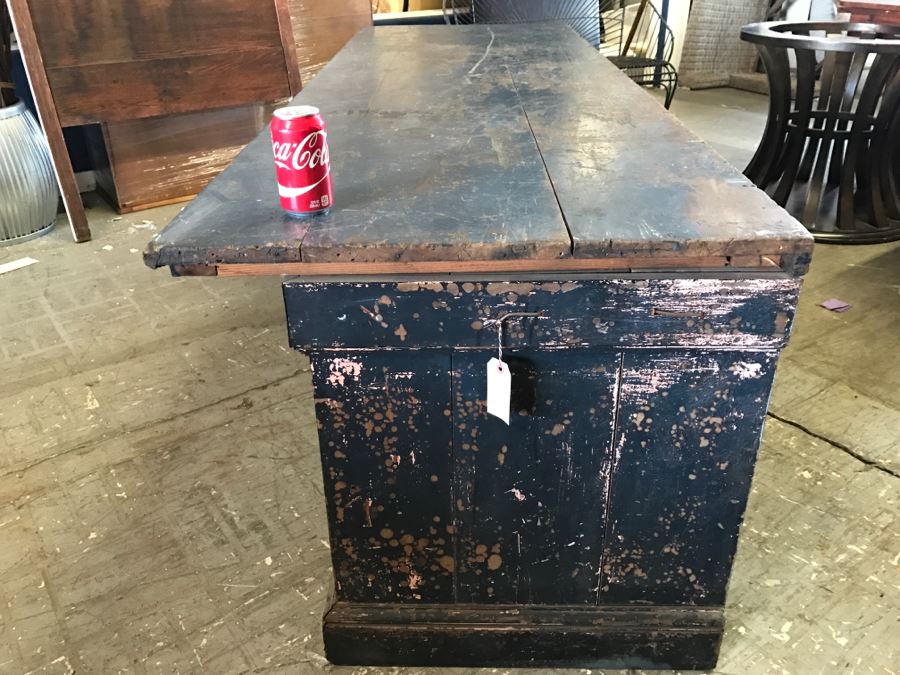 Vintage Shabby Chic Cabinet Counter Table [Photo 16]