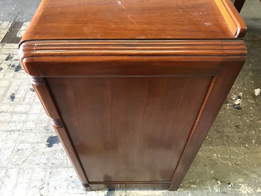 Stunning Classy ART DECO Wooden Buffet (Matches Art Deco Table In This Sale) [Photo 9]