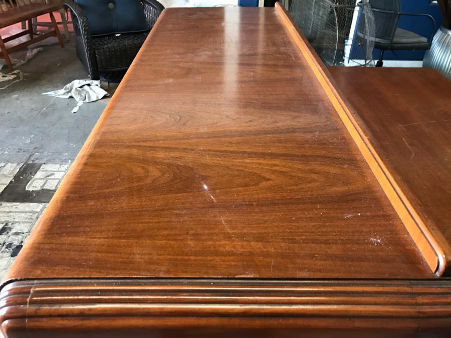 Stunning Classy ART DECO Wooden Buffet (Matches Art Deco Table In This Sale) [Photo 7]