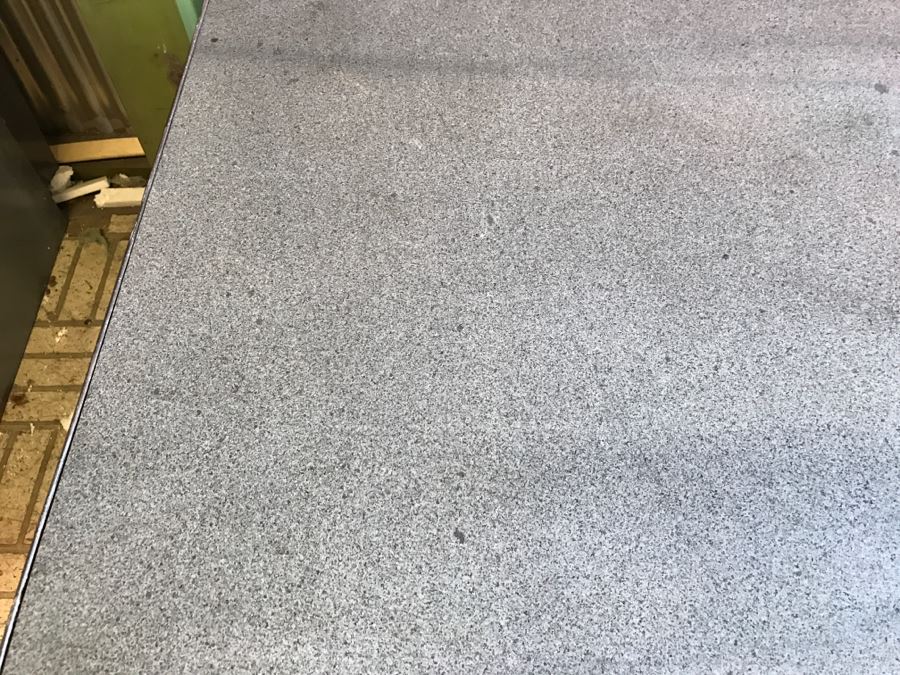 Nice Floating Desk With Metal Frame, Granite Top And Wooden Drawers [Photo 5]