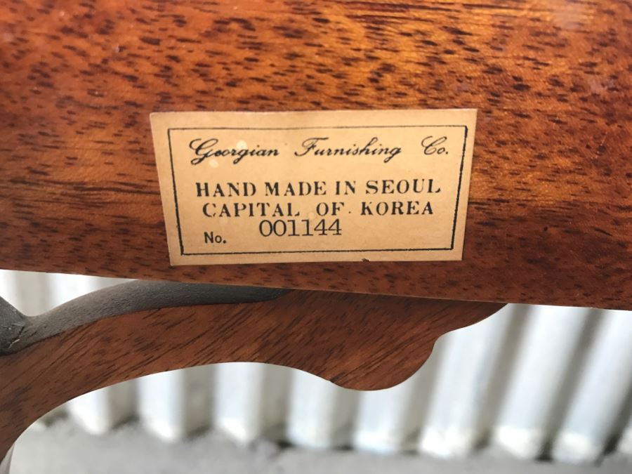 Oval Wooden Tray Top Table By Georgian Furnishing Co [Photo 9]