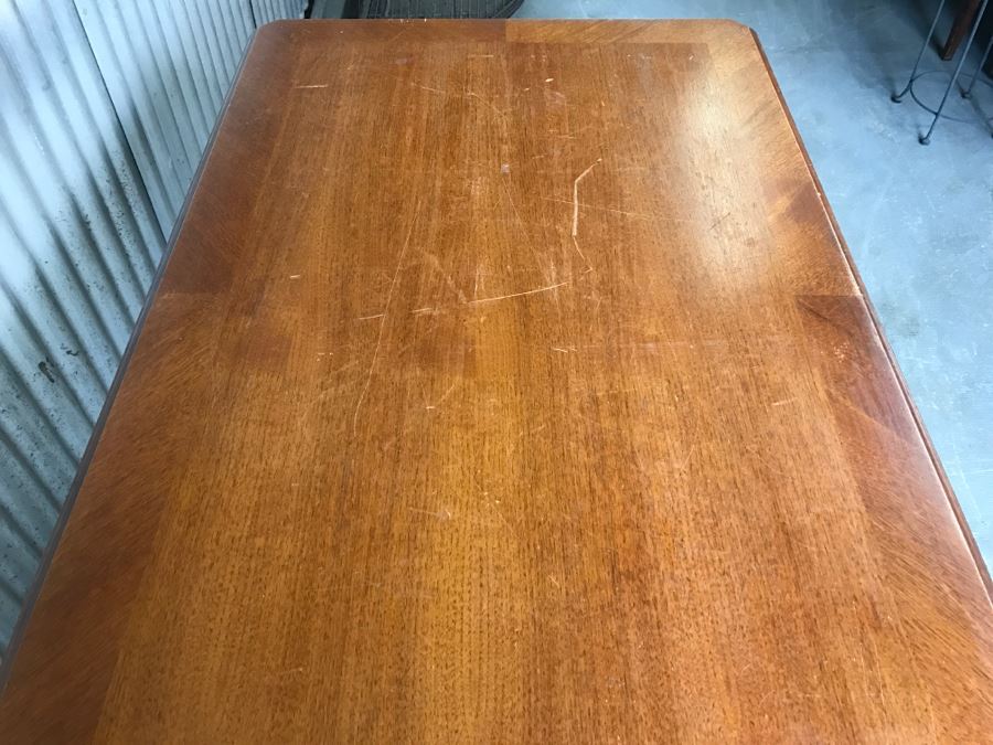 Vintage Wooden Writing Desk [Photo 6]