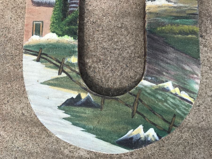 Swarm Letters Hand Painted By Artisans S C O U T T [Photo 6]