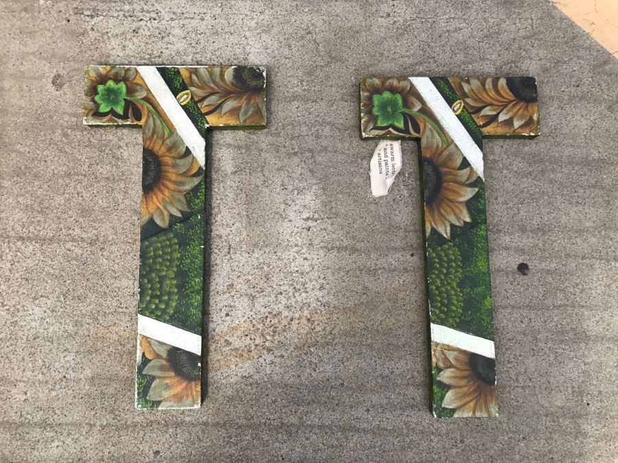 Swarm Letters Hand Painted By Artisans S C O U T T [Photo 7]