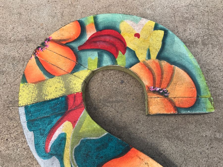 Swarm Letters Hand Painted By Artisans S C O U T T [Photo 3]