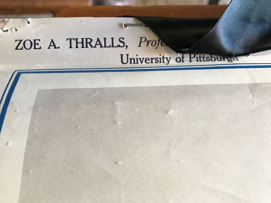 Vintage School Map 'Map Symbols Pictured' A.J. Nystrom & Co. Chart MS No. 4 Several Tears On Bottom [Photo 16]