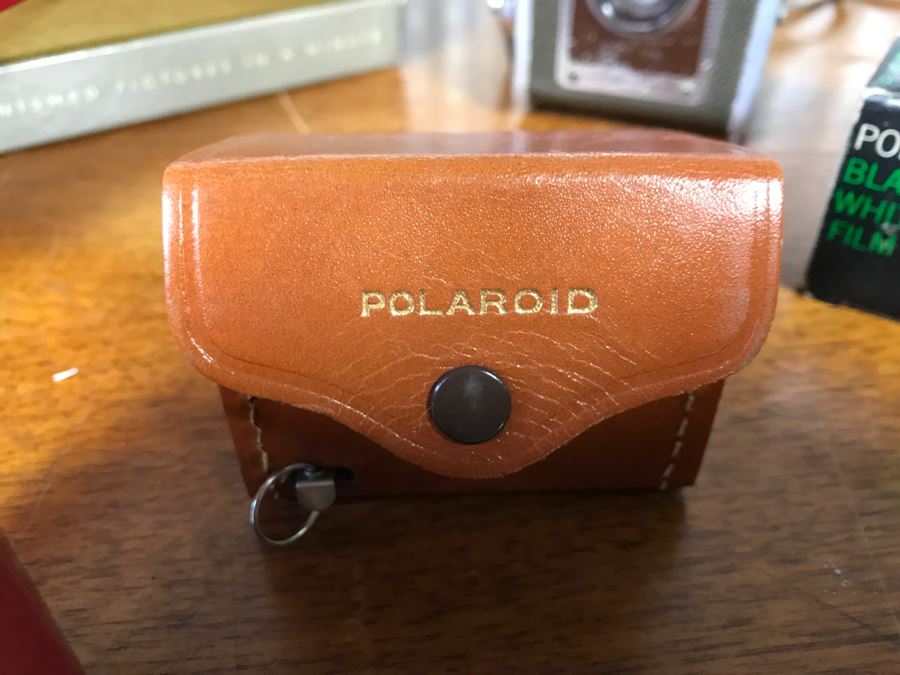 Polaroid Pathfinder Land Camera 'Box Only', Polaroid Close-Up Lens Kit With Box, Polaroid Black & White Film Unused With Box And Kodak Duaflex IV Camera [Photo 5]