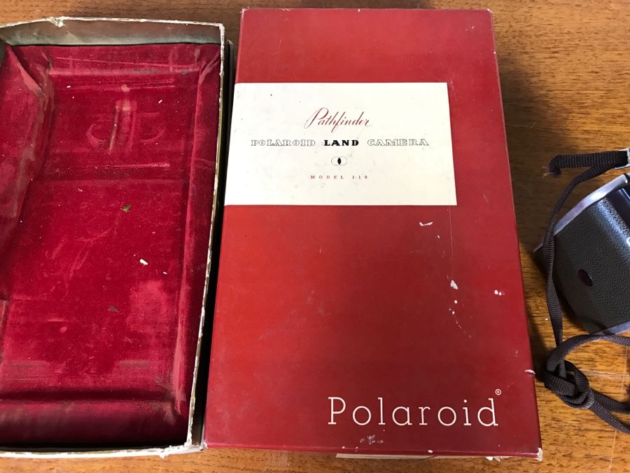 Polaroid Pathfinder Land Camera 'Box Only', Polaroid Close-Up Lens Kit With Box, Polaroid Black & White Film Unused With Box And Kodak Duaflex IV Camera [Photo 15]