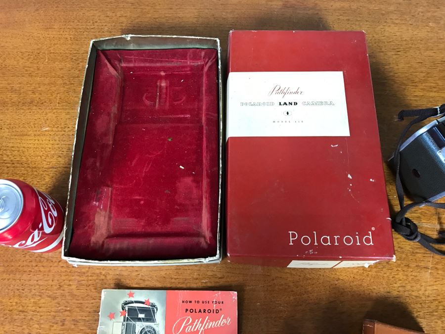 Polaroid Pathfinder Land Camera 'Box Only', Polaroid Close-Up Lens Kit With Box, Polaroid Black & White Film Unused With Box And Kodak Duaflex IV Camera [Photo 14]