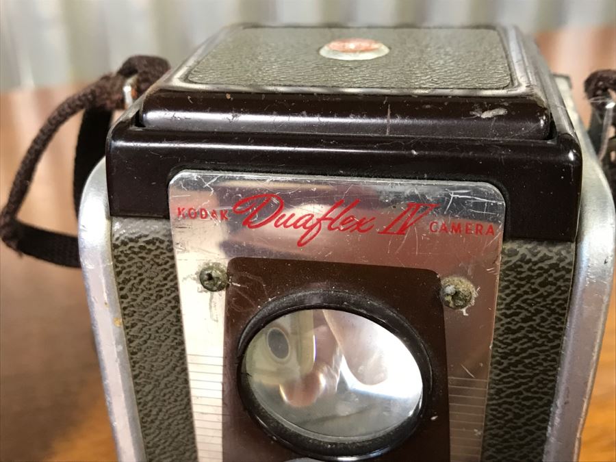 Polaroid Pathfinder Land Camera 'Box Only', Polaroid Close-Up Lens Kit With Box, Polaroid Black & White Film Unused With Box And Kodak Duaflex IV Camera [Photo 10]