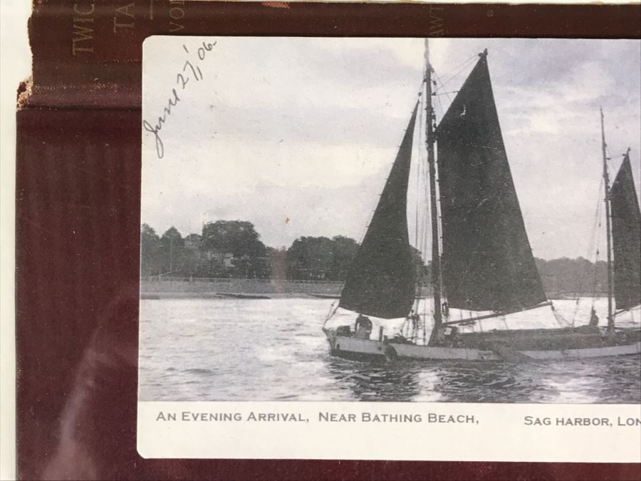 Goldfinch Street Sign Mounted On Board, Original Vintage 1975 Elephant Sketch And (2) Framed Photographs [Photo 13]