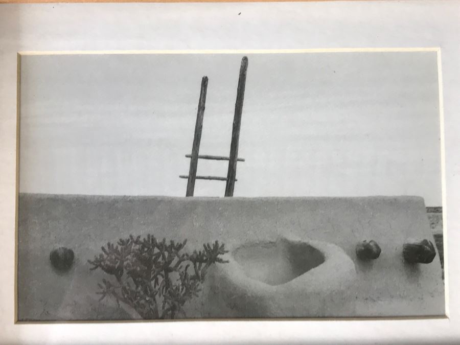 Goldfinch Street Sign Mounted On Board, Original Vintage 1975 Elephant Sketch And (2) Framed Photographs [Photo 10]