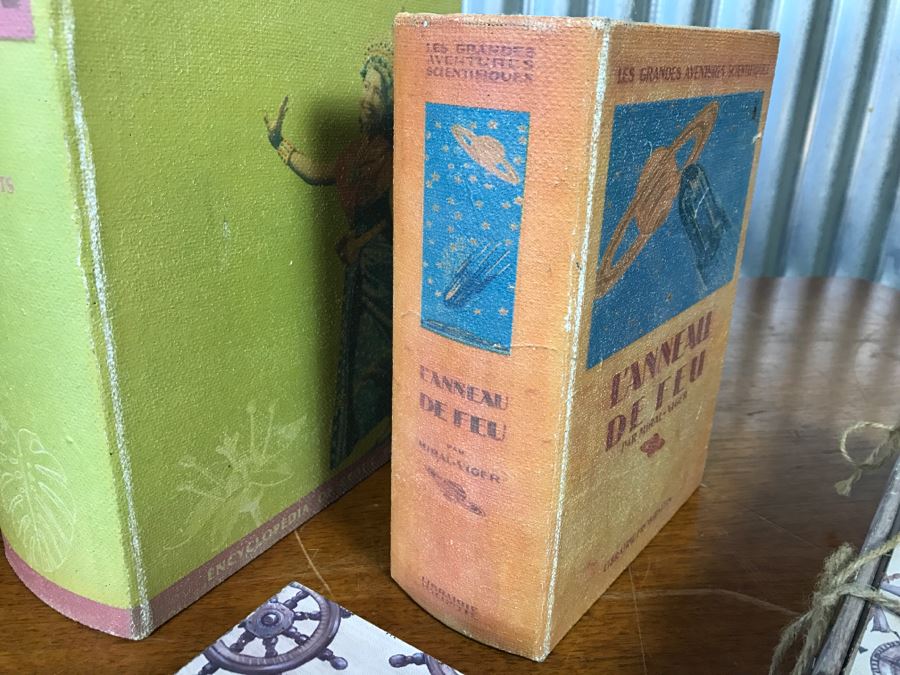 Faux Book Boxes Exotique, Bugs, Science, Nautical [Photo 4]