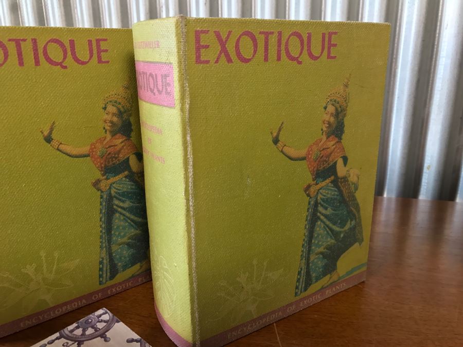 Faux Book Boxes Exotique, Bugs, Science, Nautical [Photo 11]