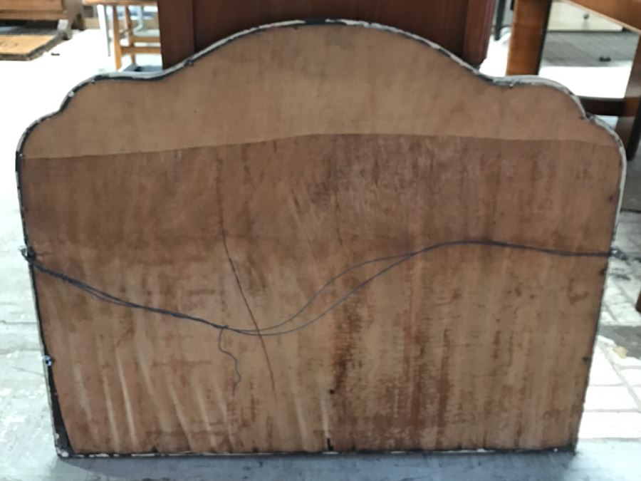 Vintage Wooden Wall Mirror [Photo 4]