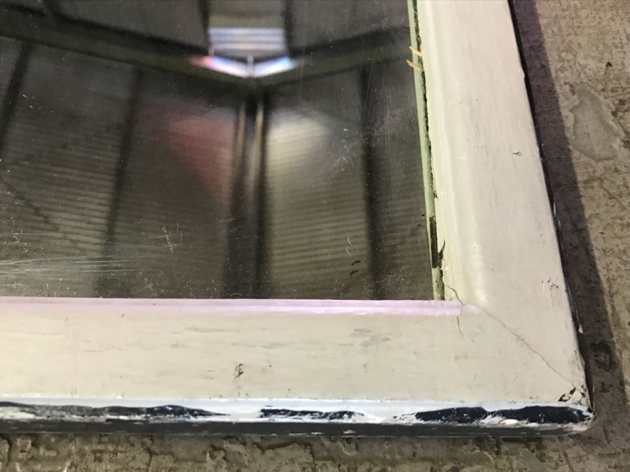 Vintage Wooden Wall Mirror [Photo 3]