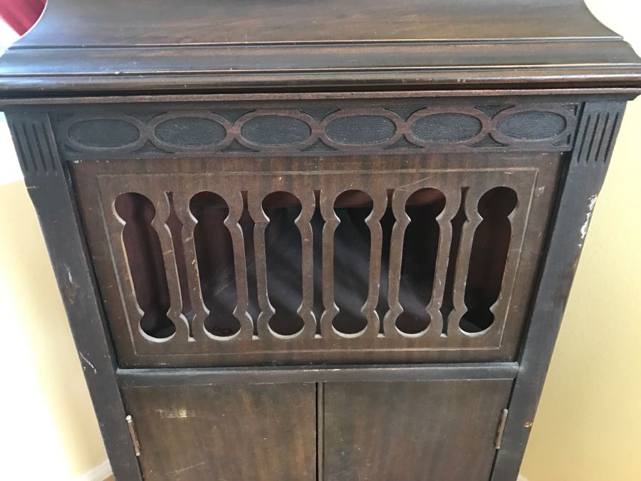 Working Pathe Freres Phonograph Co. Model XII No. 1343 NY Vintage Edison Style Crank Windup Mechanical Phonograph Pathephone [Photo 20]