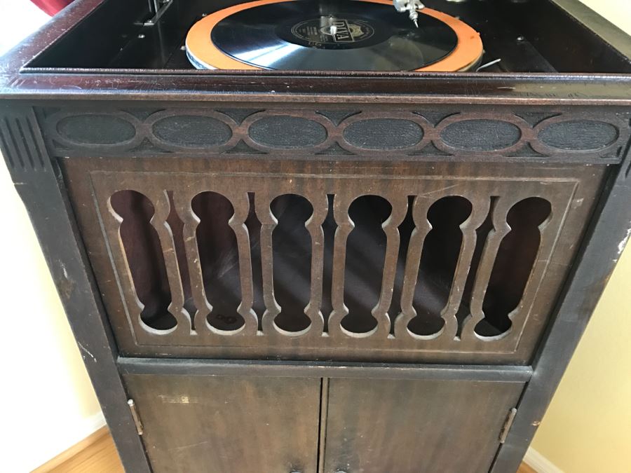 Working Pathe Freres Phonograph Co. Model XII No. 1343 NY Vintage Edison Style Crank Windup Mechanical Phonograph Pathephone [Photo 13]