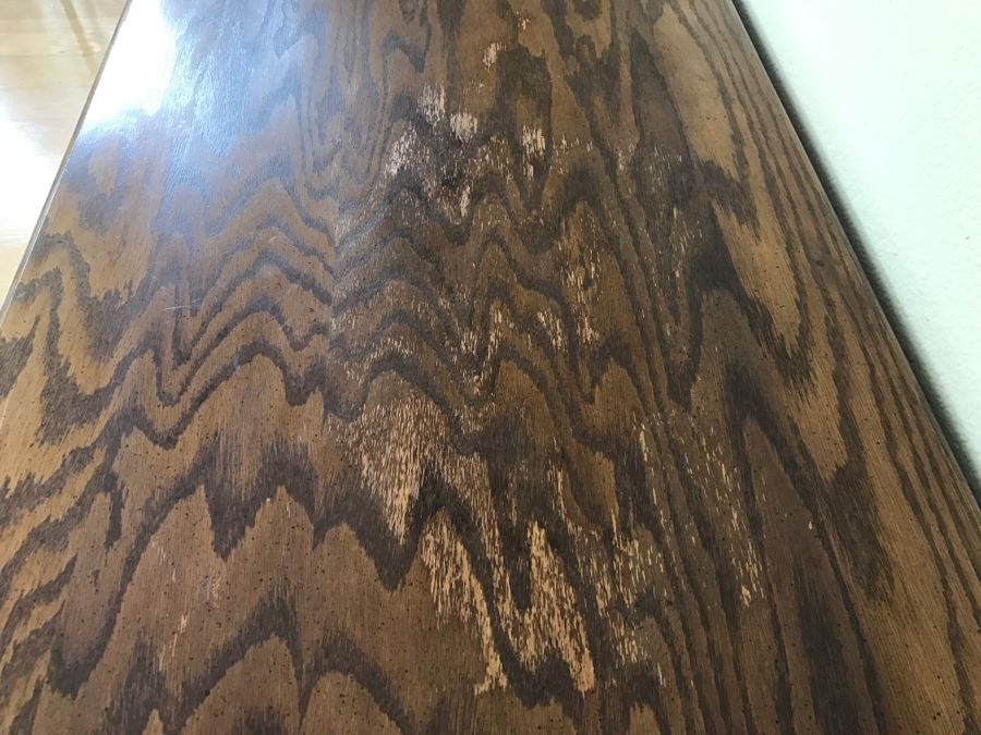 Contemporary Wooden Cabinet Credenza - Note Finish On Top Shown In Photos [Photo 4]