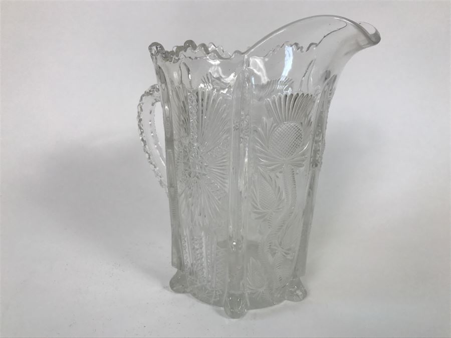 Vintage Cavalier English Silverplate Pitcher Coaster With Glass Pitcher [Photo 13]