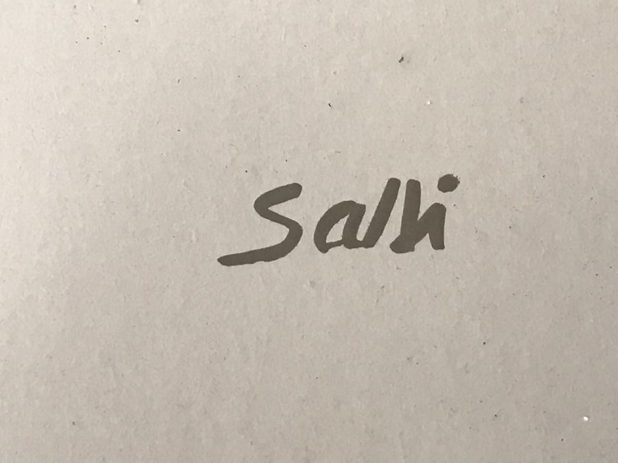 Handpainted Framed Painting Of Planter With Pair Of Birds [Photo 8]