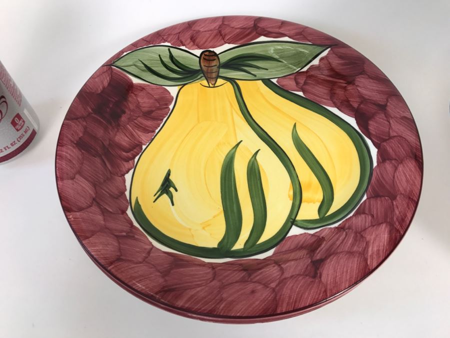 Collection Of Bowls And Plates - Fruita De Roma Tabletops Unlimited Hand Painted [Photo 8]