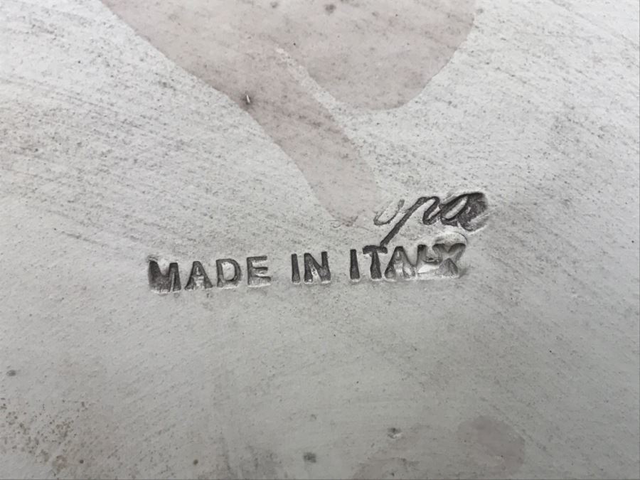 Hand Painted Italian Parrot Bird Slight Chip Shown In Photos [Photo 10]