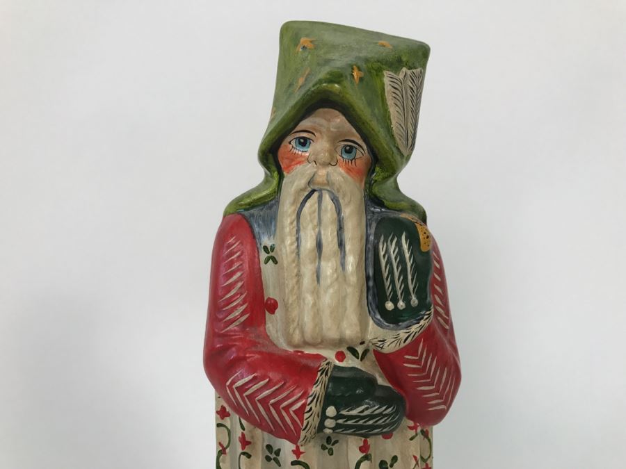 Vintage 1994 Vaillancourt Folk Art Figurine Signed Underneath [Photo 3]