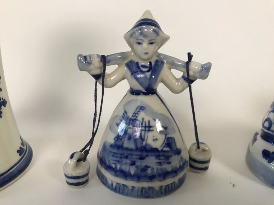 Collection Of Blue And White Blue Delft Items [Photo 2]