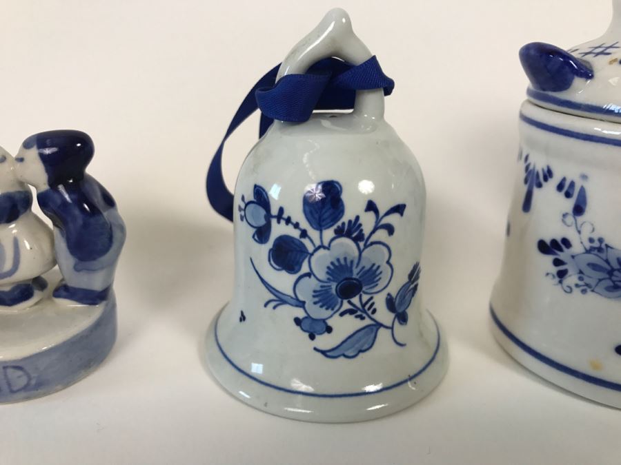 Collection Of Blue And White Blue Delft Items [Photo 5]