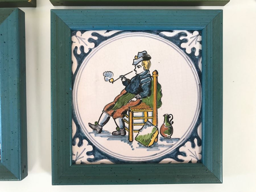 Set Of 4 Framed Tiles [Photo 4]