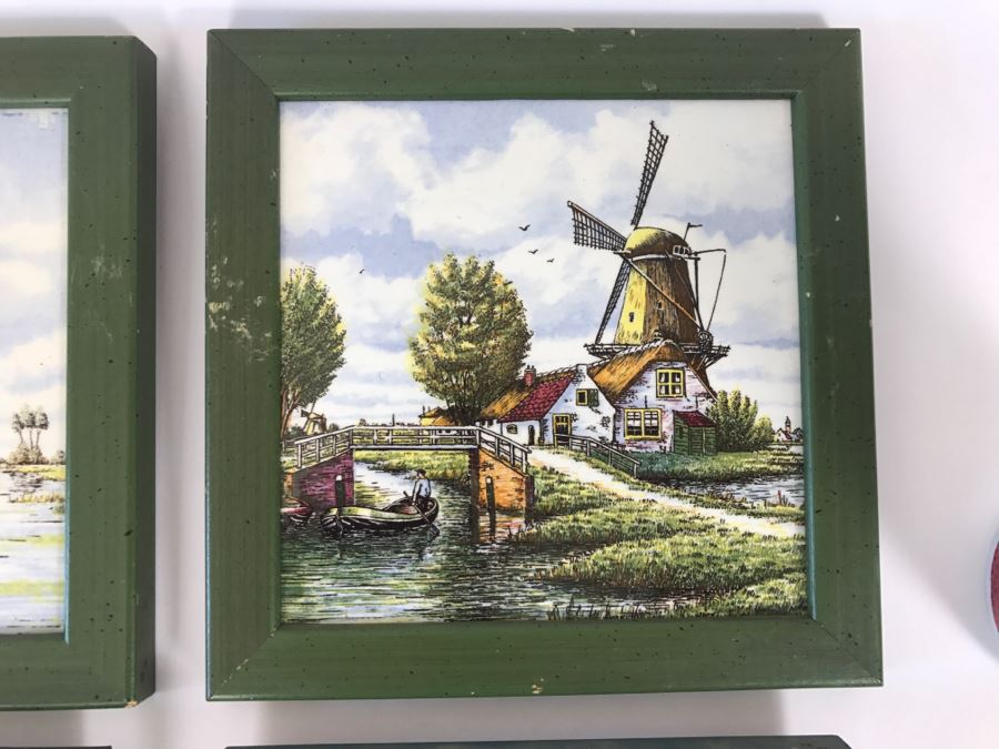 Set Of 4 Framed Tiles [Photo 3]