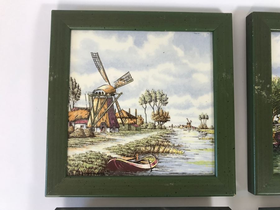 Set Of 4 Framed Tiles [Photo 2]