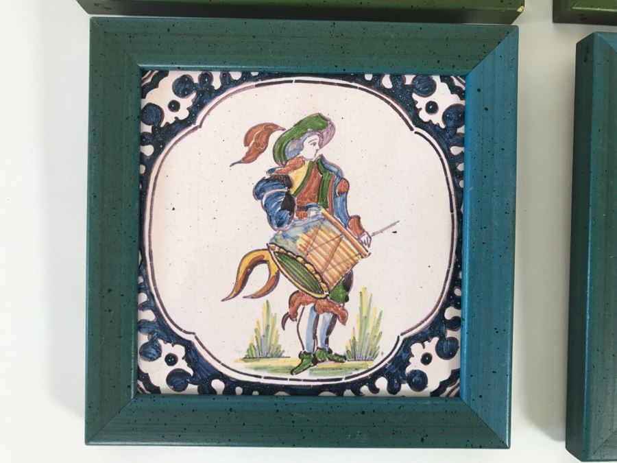 Set Of 4 Framed Tiles [Photo 5]