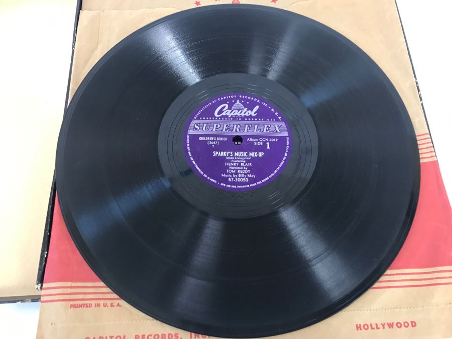 Sparky's Music Mix-Up 78 Vinyl Record Box Set Capital Records [Photo 6]
