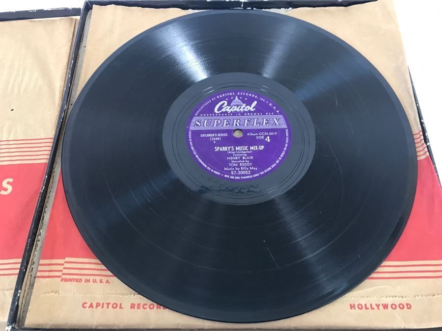Sparky's Music Mix-Up 78 Vinyl Record Box Set Capital Records [Photo 16]
