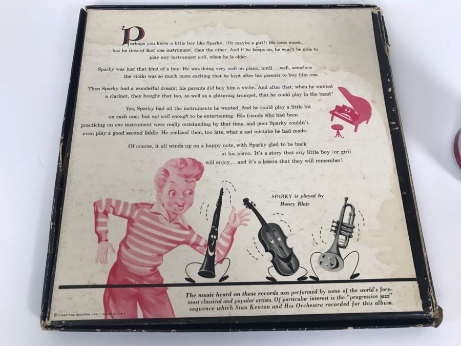 Sparky's Music Mix-Up 78 Vinyl Record Box Set Capital Records [Photo 4]