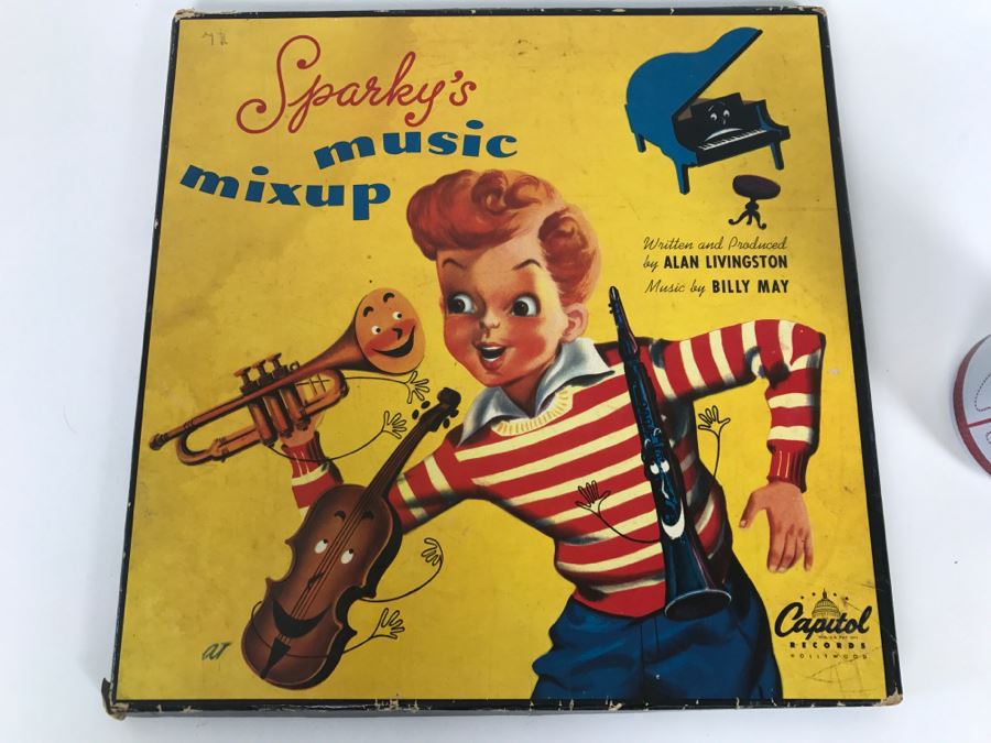 Sparky's Music Mix-Up 78 Vinyl Record Box Set Capital Records [Photo 2]
