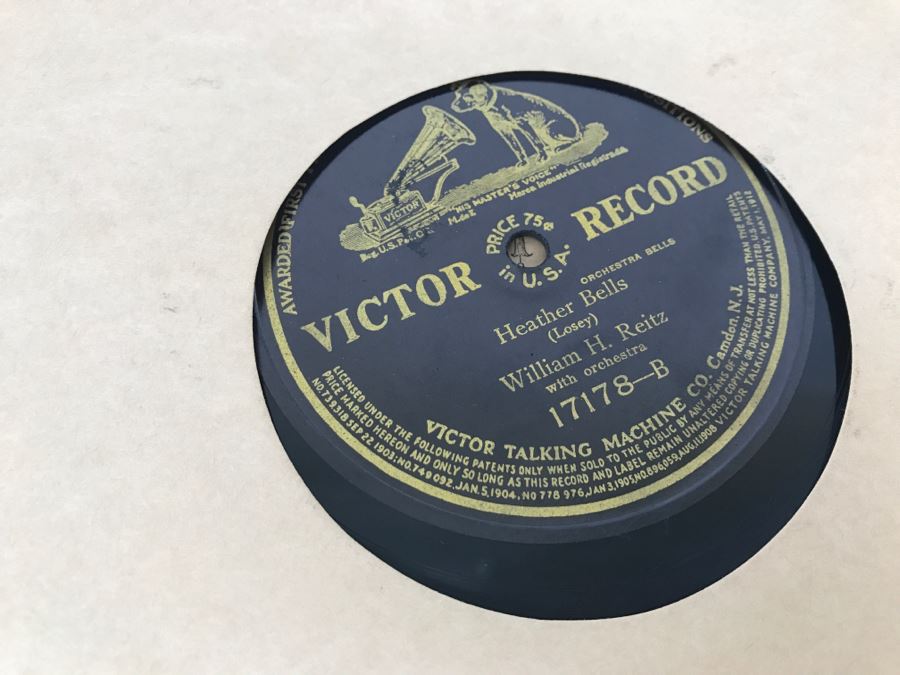 Collection Of Vintage 78 Vinyl Records collection-of-vintage-78-vinyl-records