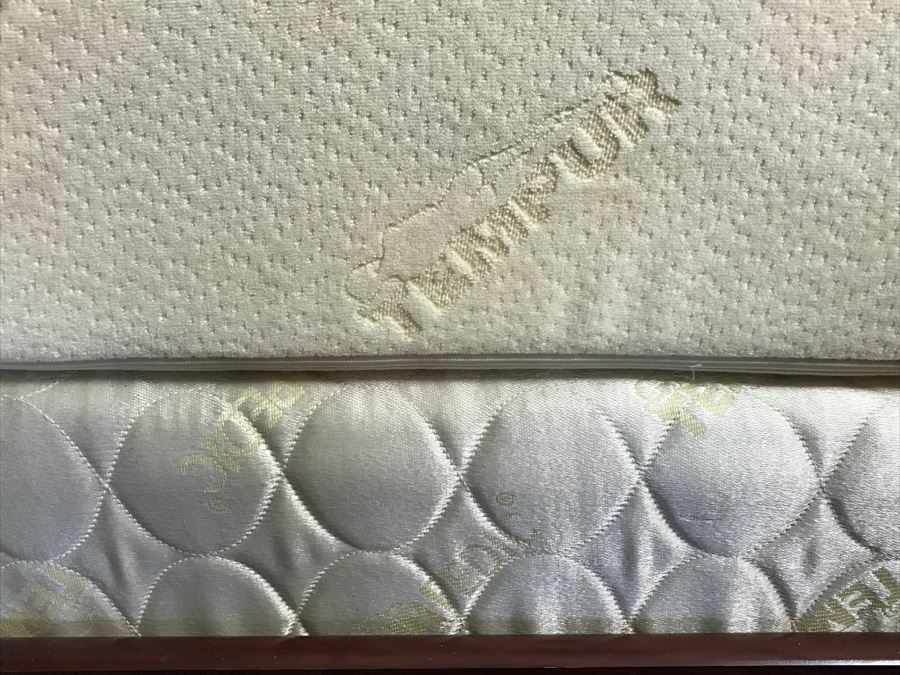 Queen Size Bed With Tempurpedic Mattress And Boxspring [Photo 8]