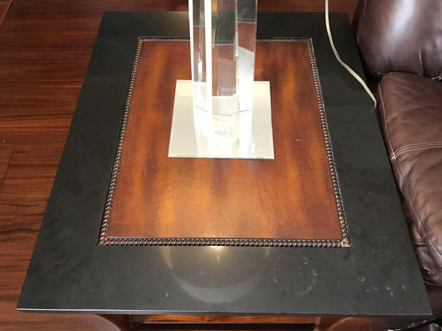 Pair Of 2-Tier Side Tables (Matches Console Table In This Sale) [Photo 6]