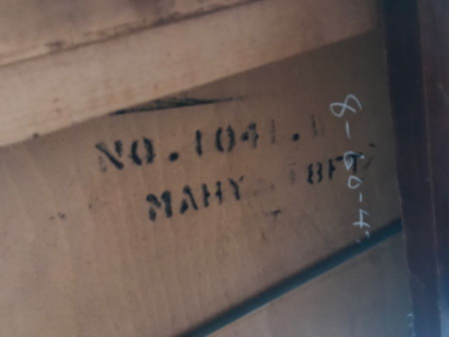 Stunning Mahogany Double Pedestal Dining Table With 6 Dining Chairs (2 Armchairs) [Photo 24]