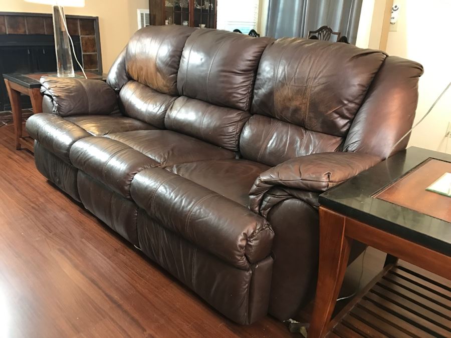 patching bonded leather sofa