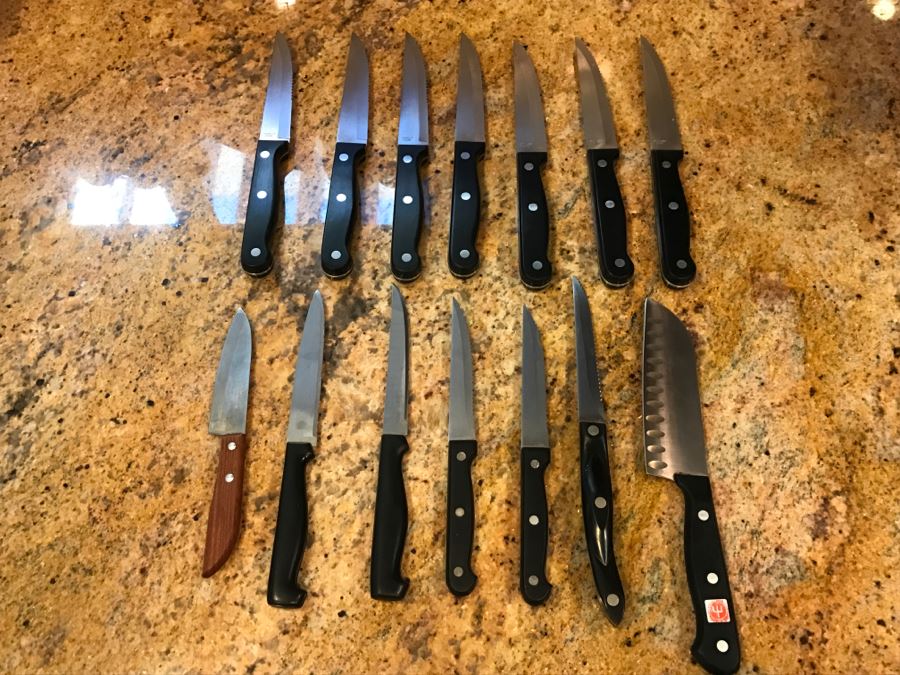 Set Of Various Knives Steak Knives [Photo 1]