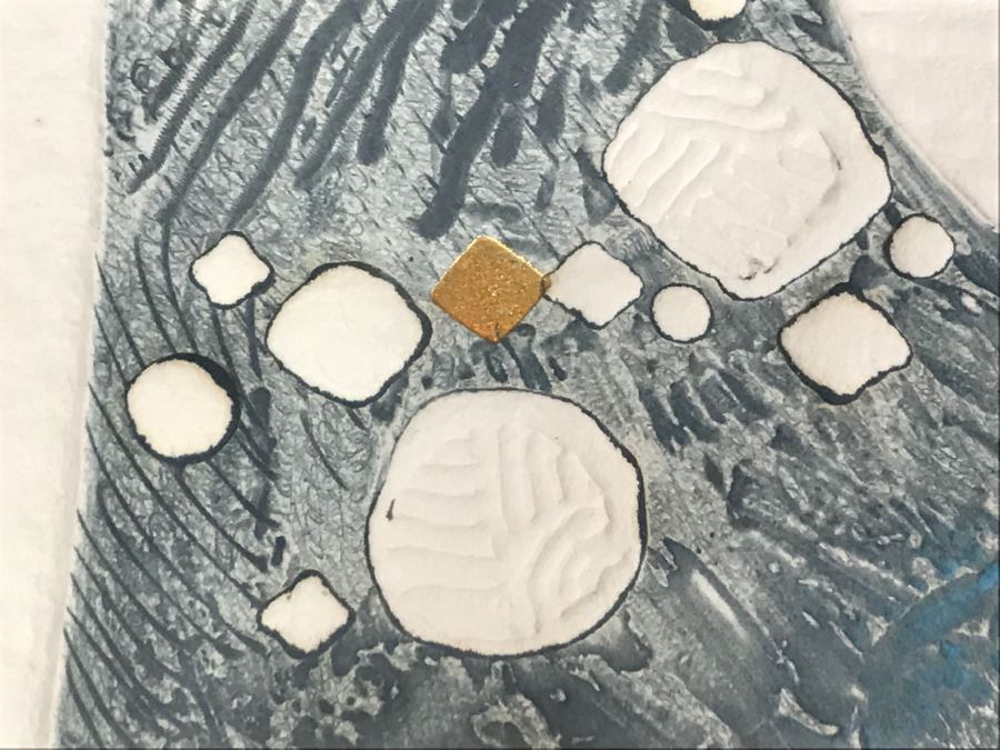 Lebadang, Vietnameses Artist, Grand Campagne II Etching And Aquatint In Color Hand Signed Lower Right Appraised For $2,250 In 1987 [Photo 9]