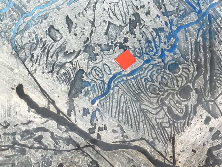 Lebadang, Vietnameses Artist, Grand Campagne II Etching And Aquatint In Color Hand Signed Lower Right Appraised For $2,250 In 1987 [Photo 8]