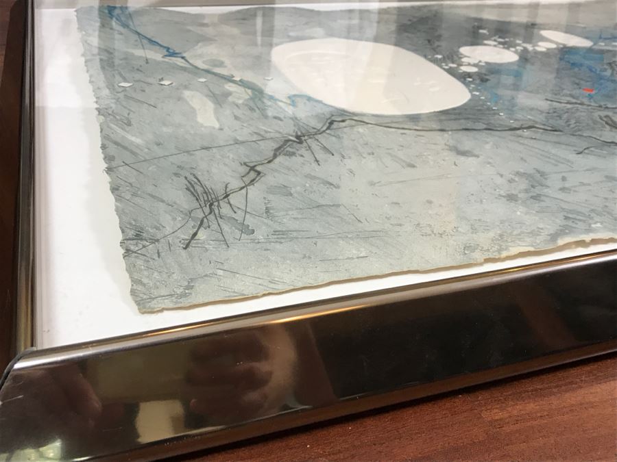 Lebadang, Vietnameses Artist, Grand Campagne II Etching And Aquatint In Color Hand Signed Lower Right Appraised For $2,250 In 1987 [Photo 19]