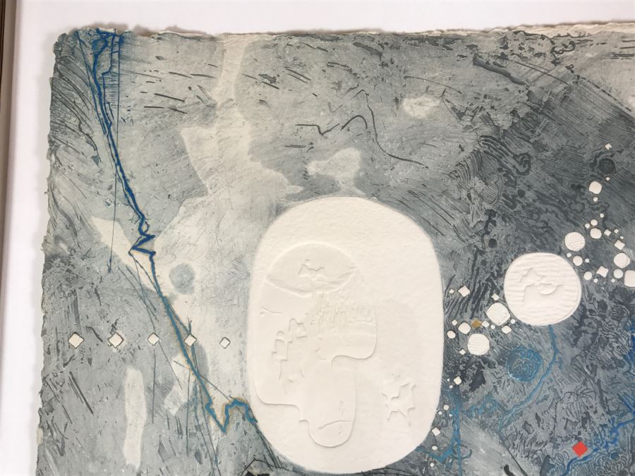 Lebadang, Vietnameses Artist, Grand Campagne II Etching And Aquatint In Color Hand Signed Lower Right Appraised For $2,250 In 1987 [Photo 16]