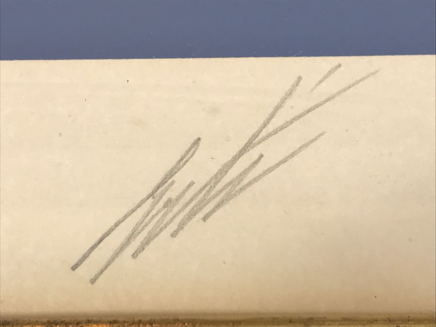 Erte Spring Fashions Serigraph In Color Hand Signed Lower Right Appraised For $4,600 In 1987 [Photo 16]